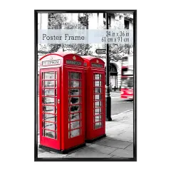 Wholesale Plastic Picture Frame 11x14", 12x16", 16x20", 18x24", 24x36" Poster Frame