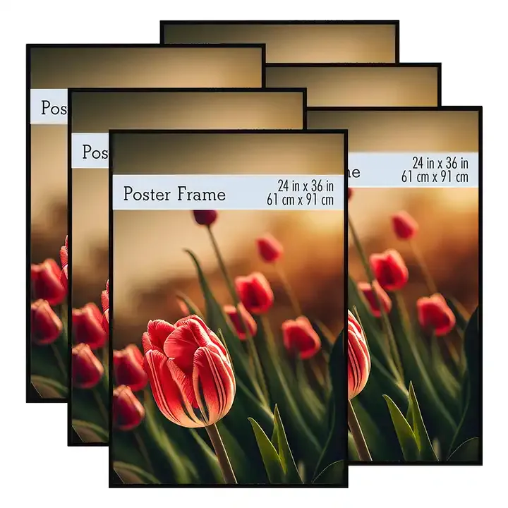Custom Plastic Photo Frame 11x14", 12x16", 16x20", 18x24", 24x36" Picture Frame