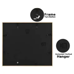 Wholesale 7-Openings Collage Picture Frame Plastic Photo Frame