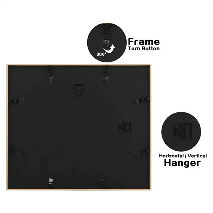Wholesale 7-Openings Collage Picture Frame Plastic Photo Frame