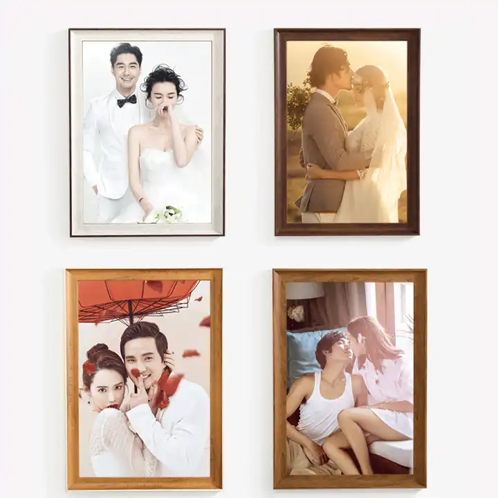 Customized Plastic Picture Frame Elegant Photo Frame