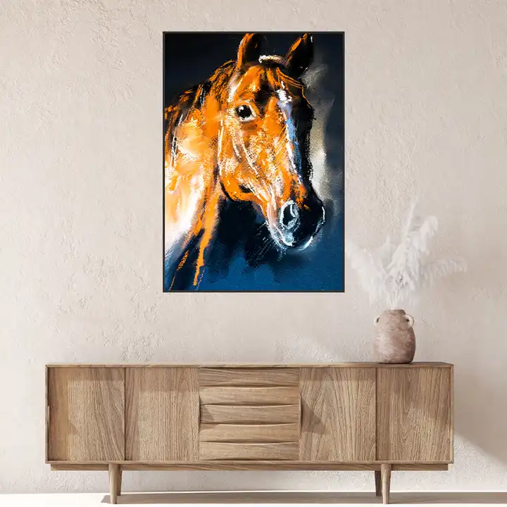 Customized Horse Wall Art Rustic Farmhouse Wall Decor