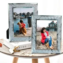 Customized Glass Picture Frame Sparkle Crystal Diamond Photo Frame