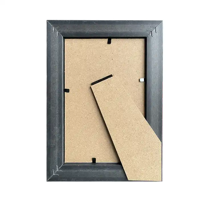 Custom Black Plastic Picture Frame PS Plastic Photo Frame