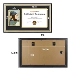 Custom Diploma Frame Plastic Photo Frame for Graduate Meaningful Graduation Gifts