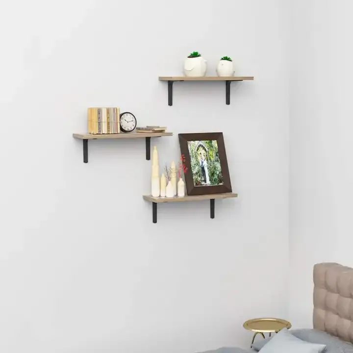 Wholesale Countryside Floating Shelves Wood Floating Wall Shelves
