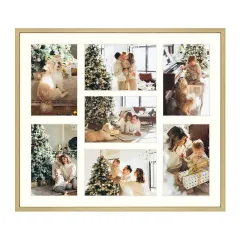 Wholesale 7-Openings Collage Picture Frame Plastic Photo Frame