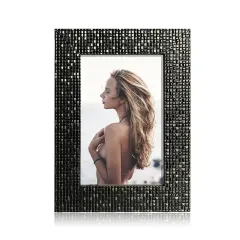 Custom Black Plastic Picture Frame PS Plastic Photo Frame