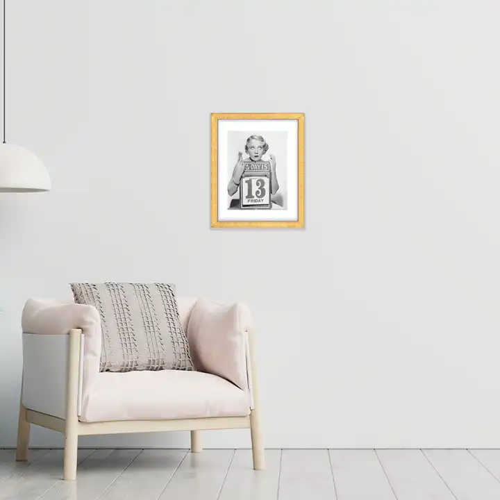 Custom Plastic Rustic Picture Frame PVC Photo Frame