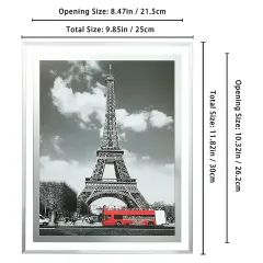 Custom Picture Frame Clear Glass Photo Frame