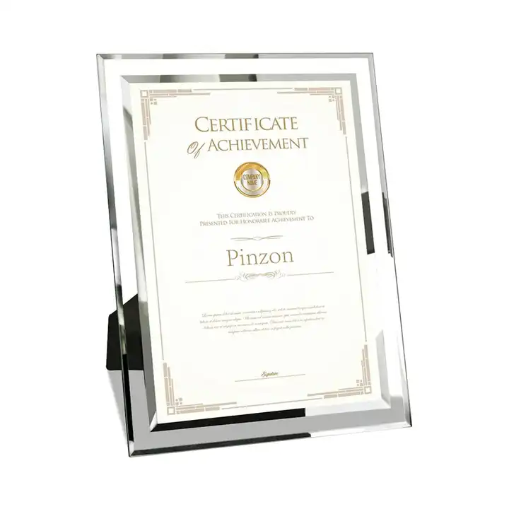 Wholesale Crushed Diamond Wedding Photo Frame Crystal Silver Glass Picture Frame
