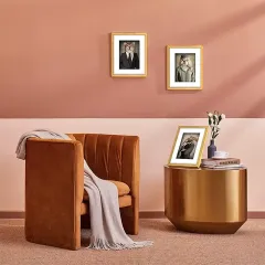 Custom Plastic Rustic Picture Frame PVC Photo Frame