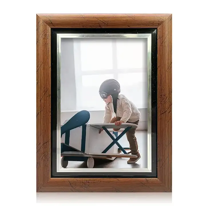 Custom Plastic Photo Frame Rustic Picture Frame