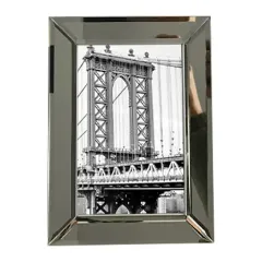 Customized Glass Photo Frame Inner Mirror Picture Frame