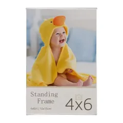 Wholesale Clear Acrylic Self Standing Picture Frame Set of 12 Acrylic Photo Frame