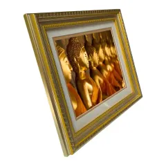 Customized Gold Plastic Picture Frame Luxury Photo Frame