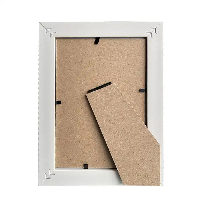 Wholesale PS Plastic Photo Frame Wood Texture Picture Frame