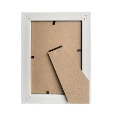 Wholesale PS Plastic Photo Frame Wood Texture Picture Frame