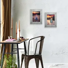 Custom Glass Photo Frame Textured Picture Frame