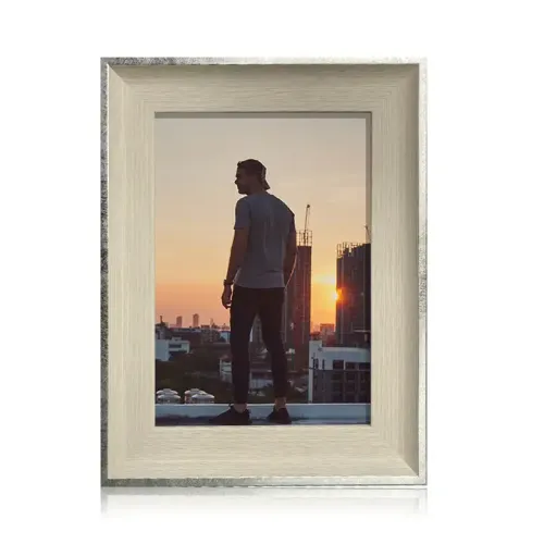 Wholesale Rustic Plastic Photo Frame PS Picture Frame