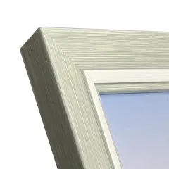 Wholesale PS Plastic Photo Frame Wood Texture Picture Frame