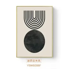 Wholesale Modern Minimalist Wall Art Black White Line Wall Artwork
