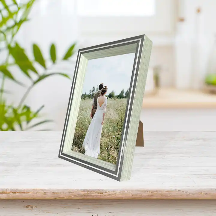 Customized PVC Photo Frame 4x6, 5x7, 6x8, 8x10 Plastic Picture Frame