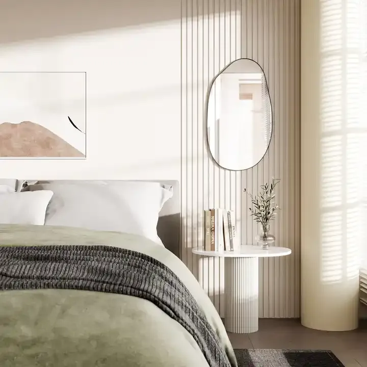 Custom Metal Frame Mirror Irregular Wall Mirror
