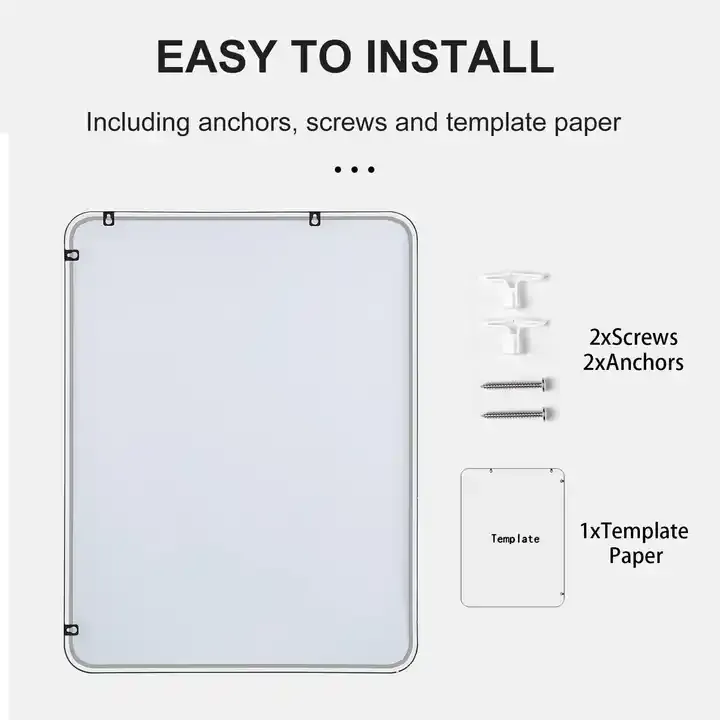 Wholesale Modern Bathroom Mirror Wall Mounted Mirror Art Decor