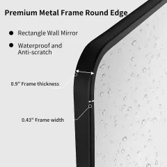 Wholesale Modern Bathroom Mirror Wall Mounted Mirror Art Decor