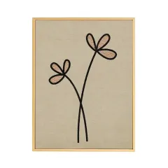 Wholesale Flower Wall Art Simple Wooden Wall Decor