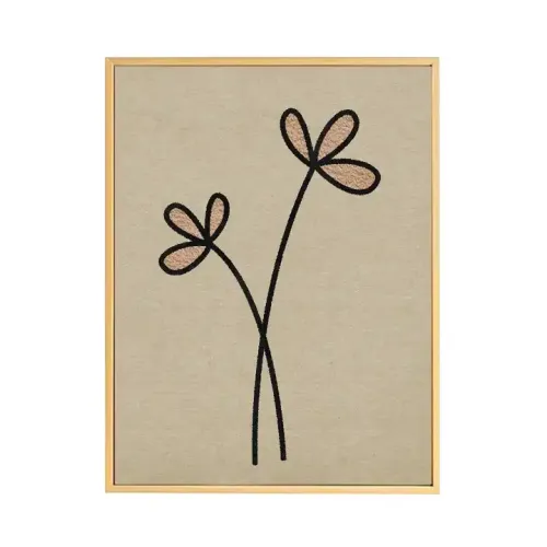 Wholesale Flower Wall Art Simple Wooden Wall Decor