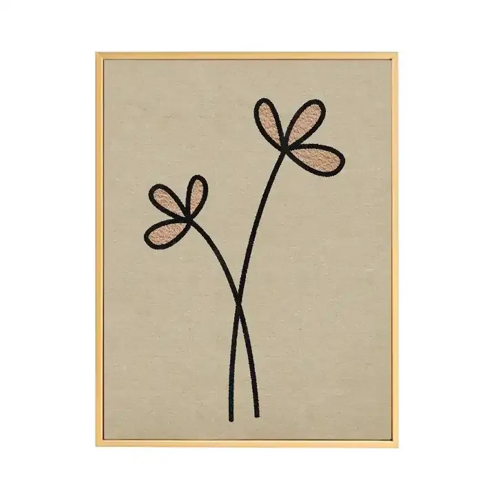 Wholesale Flower Wall Art Simple Wooden Wall Decor