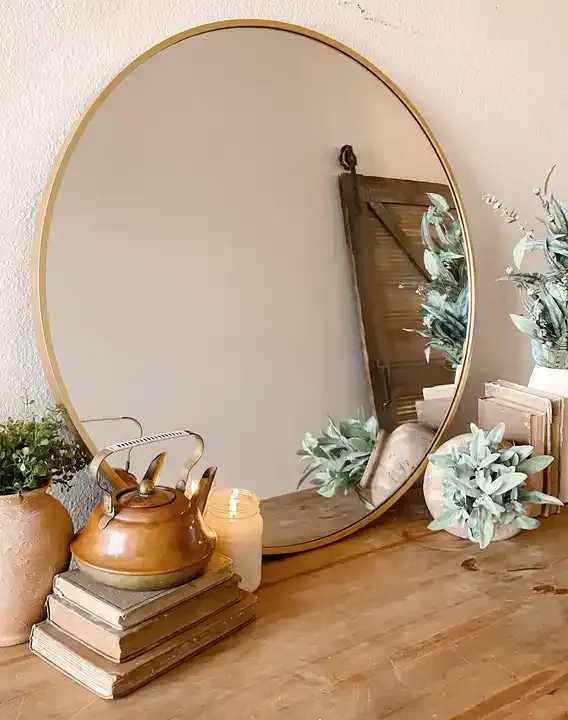 Customized Metal Frame Mirror Wall Mounted Mirror