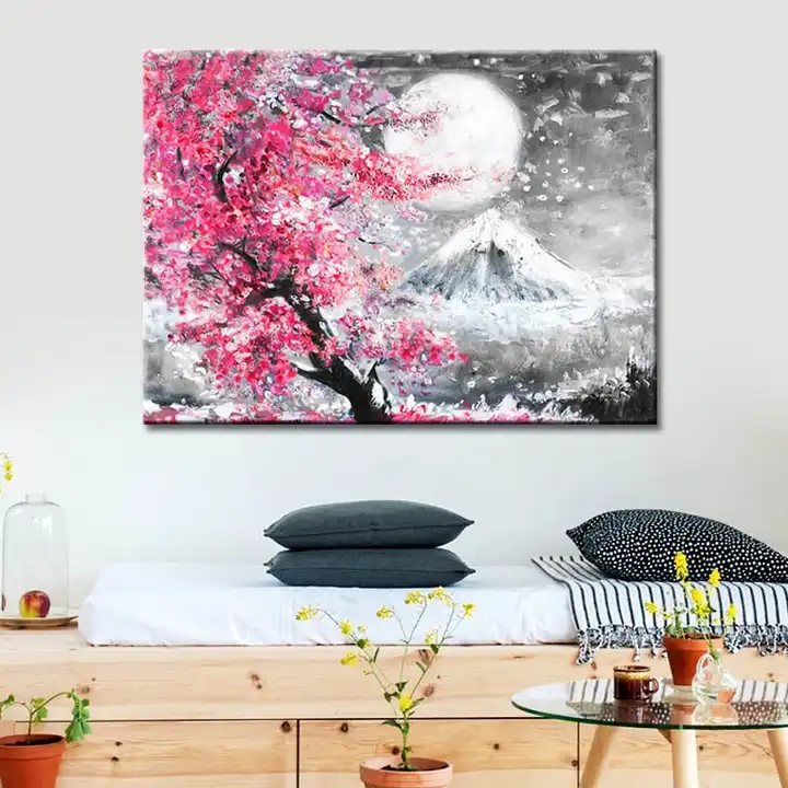Custom Landscaping Wall Art Canvas Framed Wall Artwork