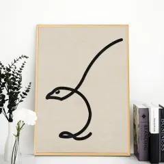 Wholesale Fish Wall Art Simple Wooden Wall Artwork