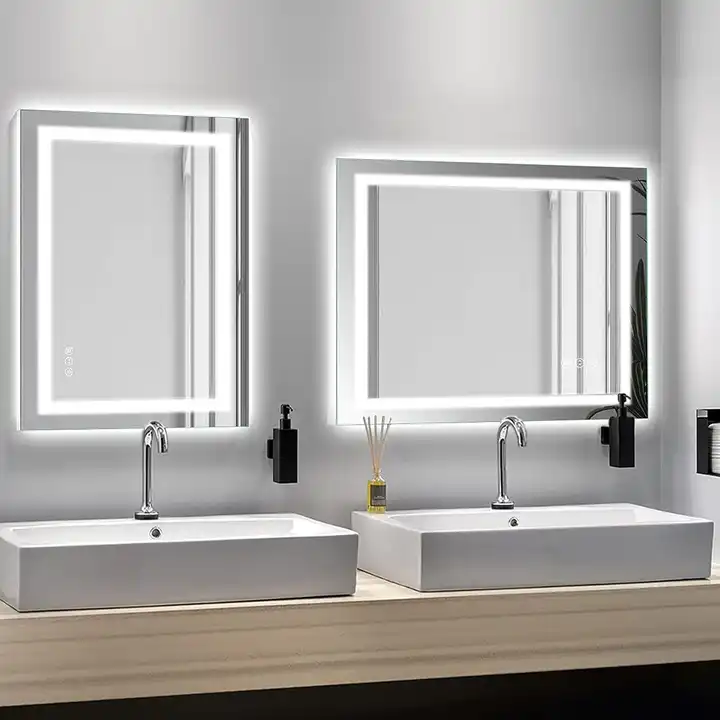 Wholesale 24x36" LED Bathroom Mirror, Anti-Fog Shatter-Proof Vanity Mirror