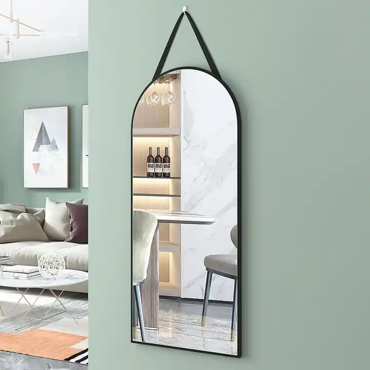 Customized Full Body Length Mirror Aluminum Alloy Frame Mirror