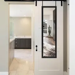 Customized 15x51" Metal Frame Mirror Full Length Mirror