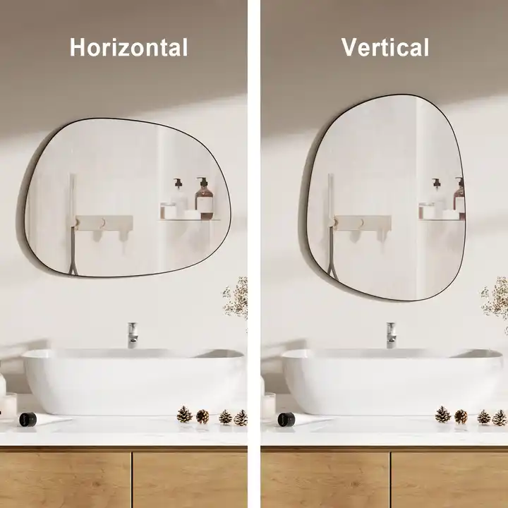 Customized Aluminum Alloy Frame Mirror Irregular Mirror