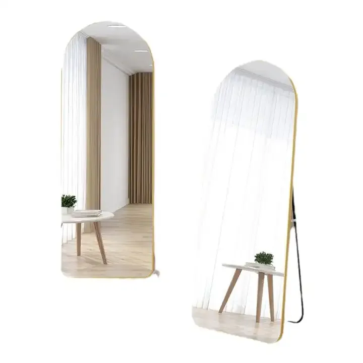 Customized Full Body Length Mirror Aluminum Alloy Frame Mirror