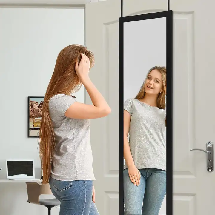 Customized 15x51" Metal Frame Mirror Full Length Mirror