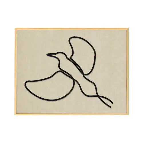Wholesale Bird Wall Art Simple Wooden Wall Artwork
