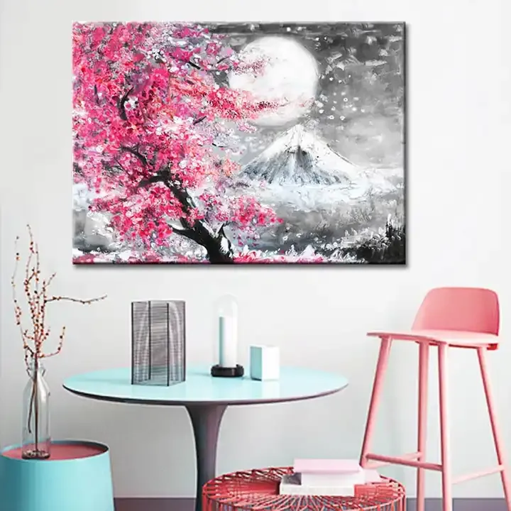 Custom Landscaping Wall Art Canvas Framed Wall Artwork