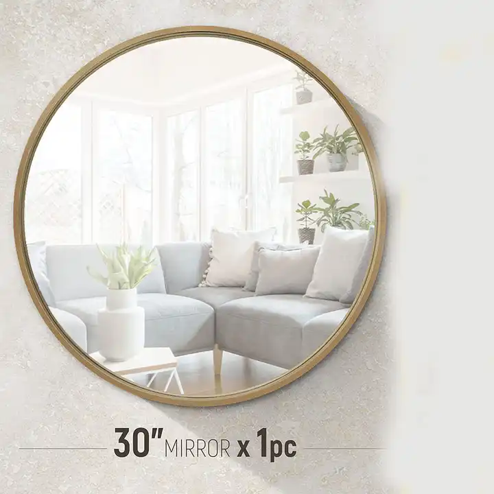 Customized Solid Wood Frame Mirror Wall Mounted Mirror