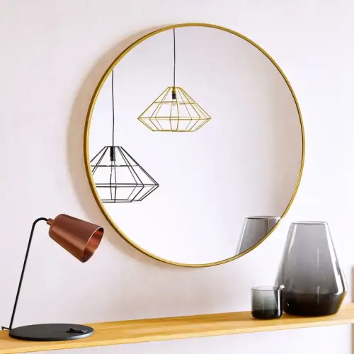 Customized Metal Frame Mirror Wall Mounted Mirror