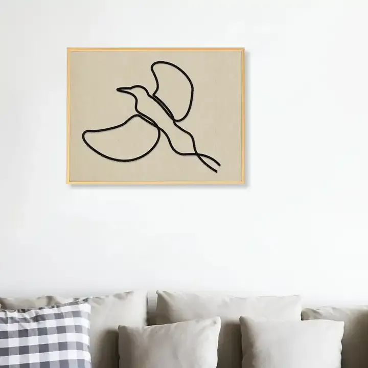 Wholesale Bird Wall Art Simple Wooden Wall Artwork