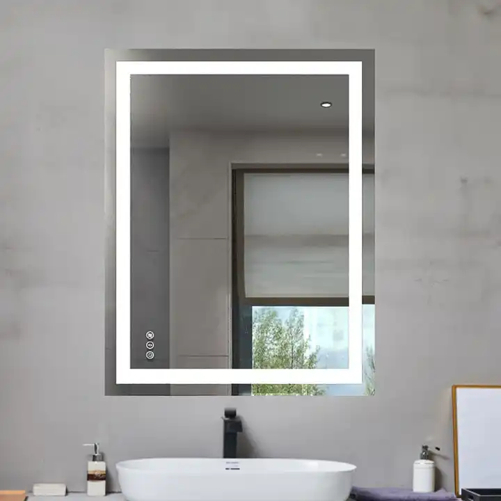 Wholesale 24x36" LED Bathroom Mirror, Anti-Fog Shatter-Proof Vanity Mirror