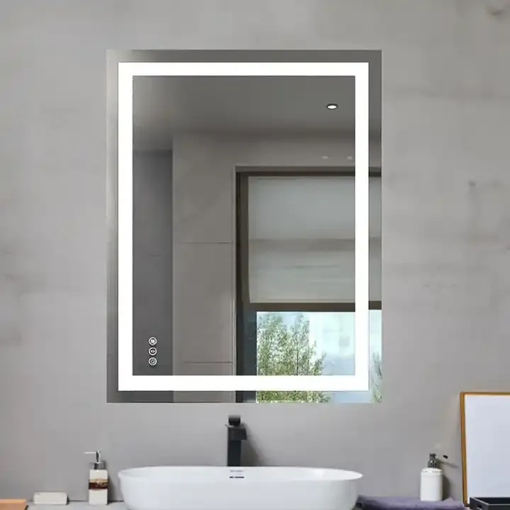 Wholesale 24x36" LED Bathroom Mirror, Anti-Fog Shatter-Proof Vanity Mirror