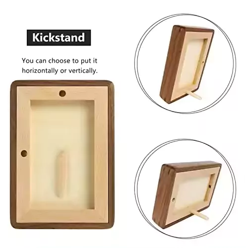 Customized North American Black Walnut Photo Frame Oak Wood Picture Frame